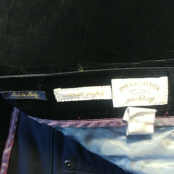 Paul & Shark pant in fine blu corduroy. - Picture 3 of 5